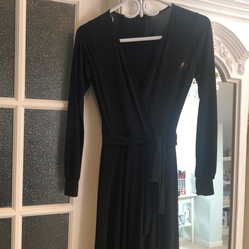 Floor Length Naked Wardrobe Dress